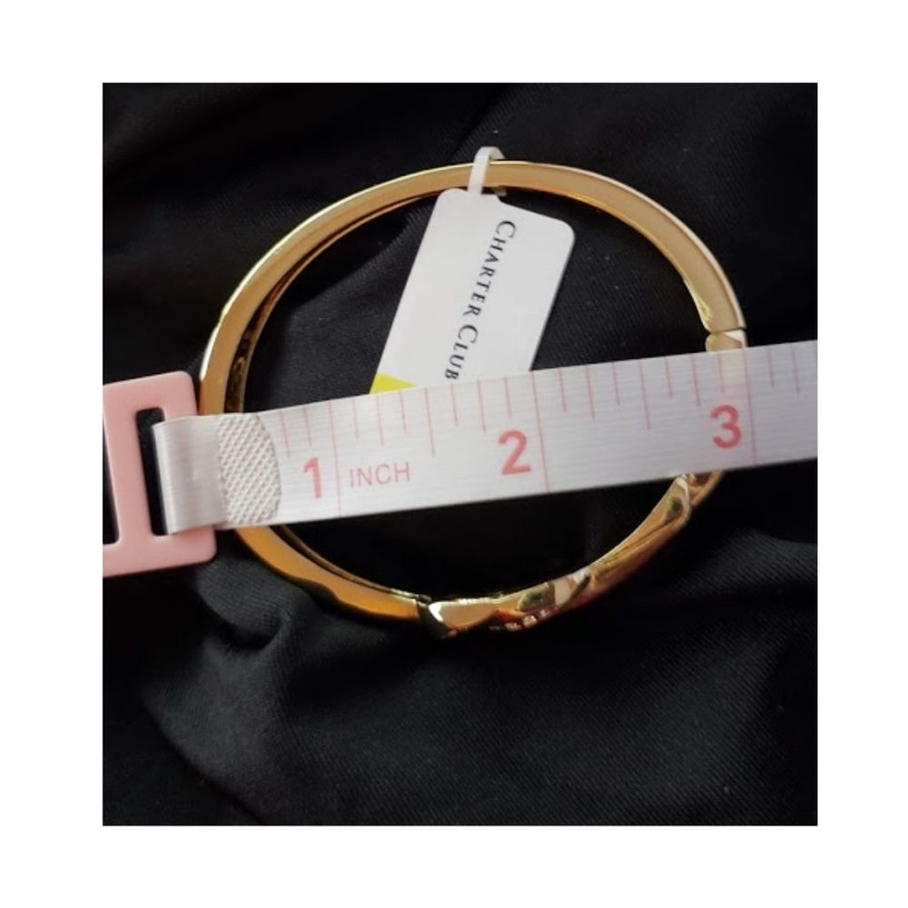 NEW Charter Club Gold-Tone Knot Bangle Bracelet - Picture 8 of 9